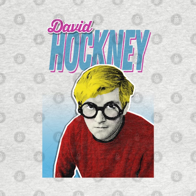 David Hockney Aesthetic 80s Style Design by DankFutura